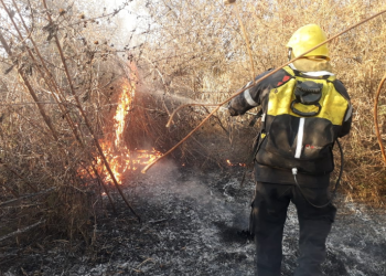 Logran contener el fuego, pero el peligro aún no ha pasado