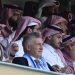 Mauricio Macri en Qatar: el ex presidente estuvo presente en el debut de la Selección
