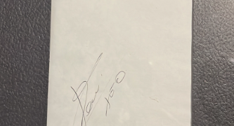 Mi autógrafo de Messi