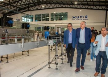Morales inauguró la ampliación de la planta de Xuma