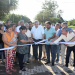 Gerardo Morales inauguró adoquinado e iluminación en Vinalito