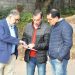 El intendente Jorge supervisa obras de pavimentación y anuncia nuevo ascensor urbano en barrio San Martín