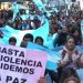 Gran convocatoria en la segunda "Marcha por la Paz"