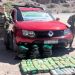 Fue detenida una mujer que transportaba 43 kilos de hojas de coca en su vehículo