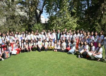 El Intendente Jorge agasajó a las candidatas a Reina Capital de la Fiesta Nacional de los Estudiantes