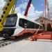 El Tren Solar de la Quebrada fue colocado sobre las vías