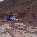 Por la tormenta, cortan la circulación de vehículos en la Ruta Nacional 52