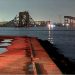 Video: colapsó un puente en Baltimore y decenas de vehículos cayeron al agua
