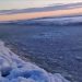 El increíble fenómeno por el frío extremo en Tierra del Fuego: se congeló hasta el mar