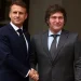 Milei se reunió con Macron antes de la inauguración de los Juegos Olímpicos