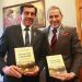 Sadir recibió a autor de destacada obra sobre la historia del ferrocarril