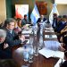 Concejales recibieron a funcionarios municipales y referentes de la Cámara de Construcción