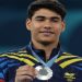 El colombiano Ángel Barajas hizo historia en los Juegos Olímpicos y se quedó con la plata en barra