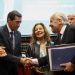 Sadir participó de la apertura del mural fotográfico de presidentes del máximo cuerpo de justicia provincial