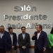 Bernis presidió acto por el descubrimiento de la identificación del salón "Presidente Dr. Raúl Alfonsín