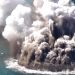 Una nueva isla emerge en Japón por la erupción de un volcán submarino