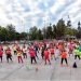 El intendente Jorge estuvo presente en la jornada solidaria del Móvil Gym