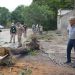 Gran operativo para mitigar las consecuencias del temporal de viento y lluvia en San Pedro