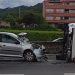 Un accidente en ruta 9 tuvo como protagonista a una familia que se dirigía a la Cena Blanca