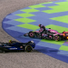 Colapinto chocó en la primera curva del Gran Premio de Qatar y quedó fuera de carrera