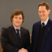 Javier Milei en Italia: el Presidente se reunió con el titular de la automotriz Stellantis
