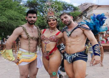 San Pedro promocionó los corsos por la Quebrada de Humahuaca