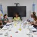 La ministra de Educación, Miriam Serrano, encabezó la primera reunión de Gabinete del año 2025
