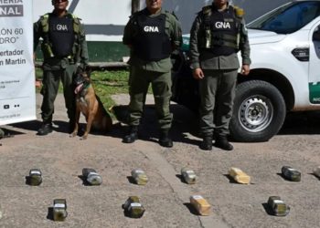 Un salteño fue detenido en Jujuy con más de 16 kilos de cocaína en su automóvil