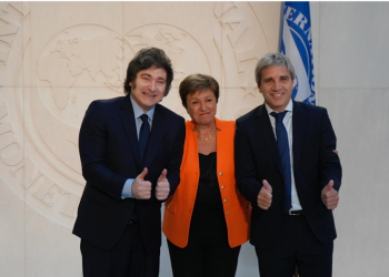 Luis Caputo y Santiago Bausili viajan a Estados Unidos antes de la primera revisión del FMI y el monitoreo del plan económico