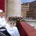 Así fue la última aparición pública del papa Francisco en la misa de Pascuas