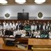 Emotiva interpretación del Himno Nacional