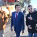 El Intendente Jorge y el gobernador Sadir supervisaron el avance de la pavimentación en Avenida Yuto