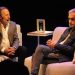 El intendente Jorge y el realizador Marcelo Pont presenciaron el Diálogo de Altura con Guillermo Francella