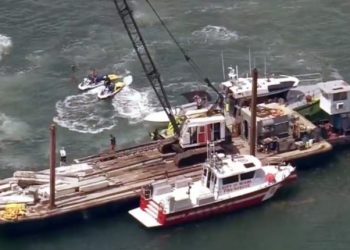 Miami: dos niñas murieron y hay otras dos graves tras el choque de un velero y una barcaza