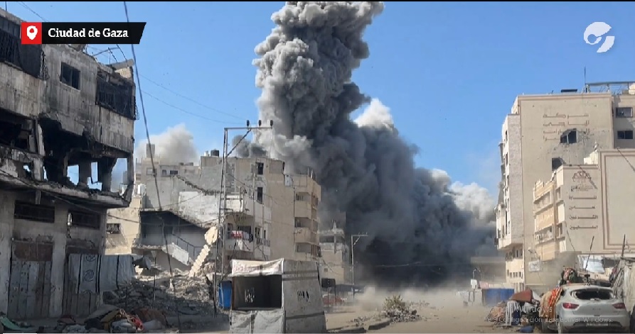 “Está ardiendo”: Israel inició una ofensiva terrestre para tomar la ...