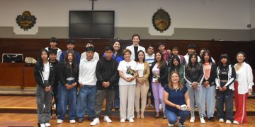 Alumnos de la Escuela Rural Secundaria N°3 visitaron la Legislatura