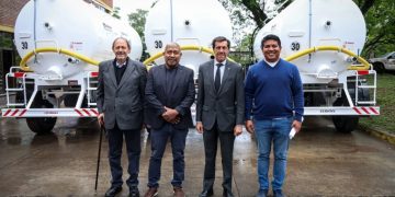 Sadir entregó tanques atmosféricos a municipios