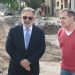 El intendente Jorge supervisó el inicio de una nueva etapa de pavimentación en la av. Hipólito Yrigoyen