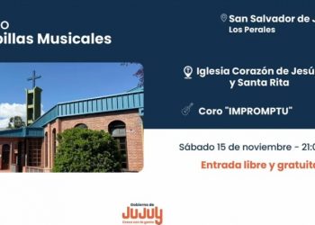 Coro Impromptu en el Ciclo Capillas Musicales