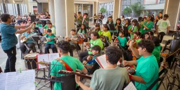 El Encuentro de Orquestas del Valle llenó de emoción el Cabildo