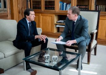 Sadir se reunió con Santilli para abordar temas claves para la Provincia