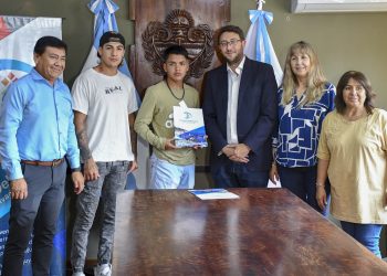 Distinguieron al boxeador Santino Silvetti por su desempeño en los Juegos Evita