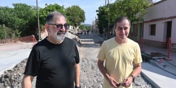 Plan de Pavimentación en calles Ecuador y Colombia en barrio Mariano Moreno