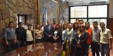 El vicegobernador Alberto Bernis recibió a la nueva conducción de APL Jujuy
