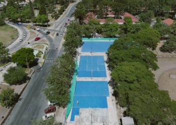 Renovación de canchas en el RIM 20: las obras alcanzan un 80% de avance