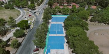 Renovación de canchas en el RIM 20: las obras alcanzan un 80% de avance