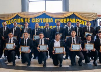 Se oficializaron los ascensos en la Dirección de Custodia Gubernamental
