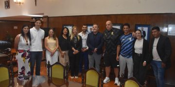 Bernis recibió a Rodolfo Jung, entrenador de la Selección Nacional de Handball