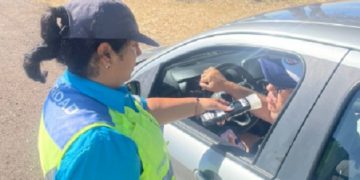 Casi mil conductores alcoholizados sancionados en las rutas del país durante la primera quincena de enero