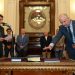 Sadir tomó juramento al nuevo Ministro de Minería, José Gómez